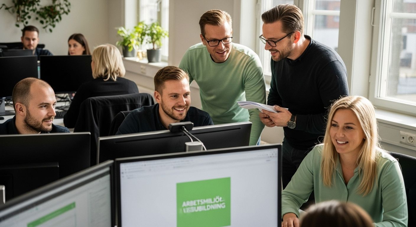 online arbetsmiljöutbildning, digital arbetsmiljö