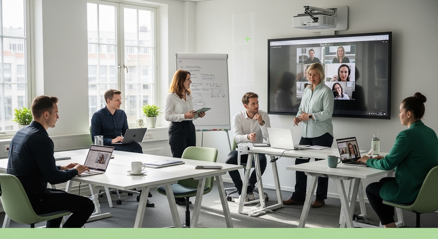 flexibel kompetensutveckling, digitalt lärande, samarbete