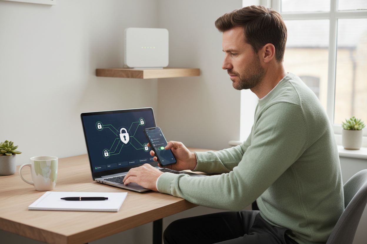 distansarbete, digital säkerhet, säkerhetsrutiner