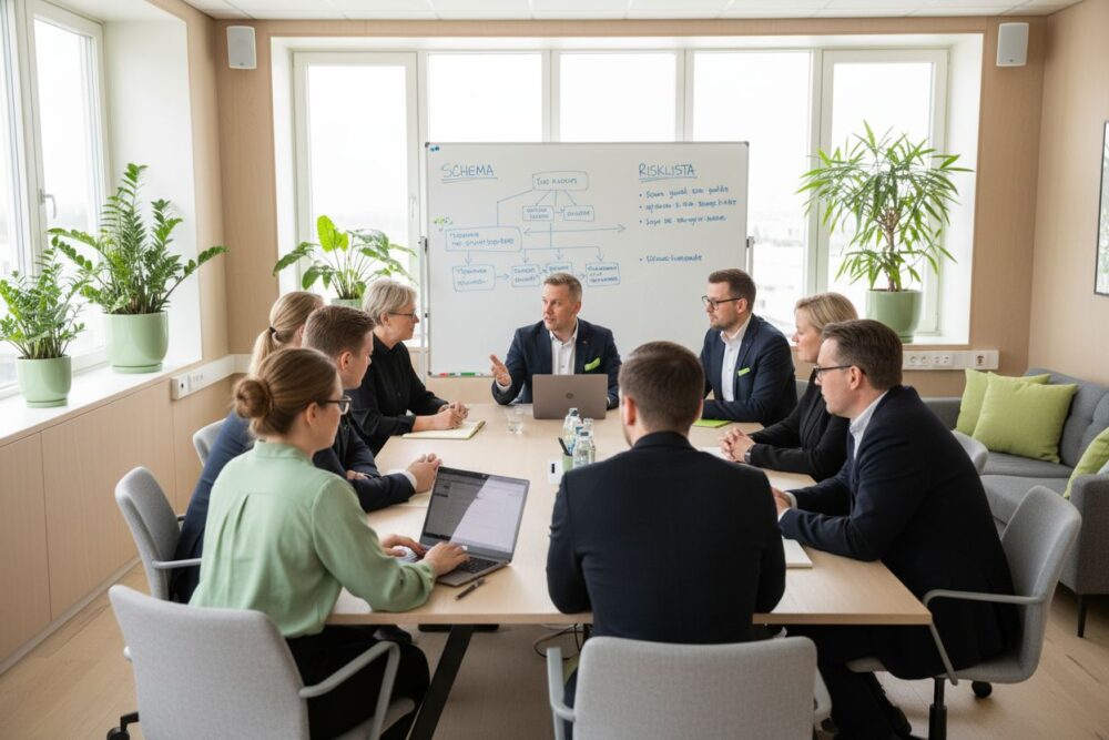 arbetsmiljö strategi möte