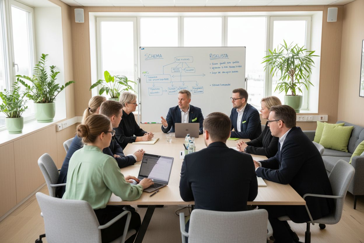 arbetsmiljö strategi möte