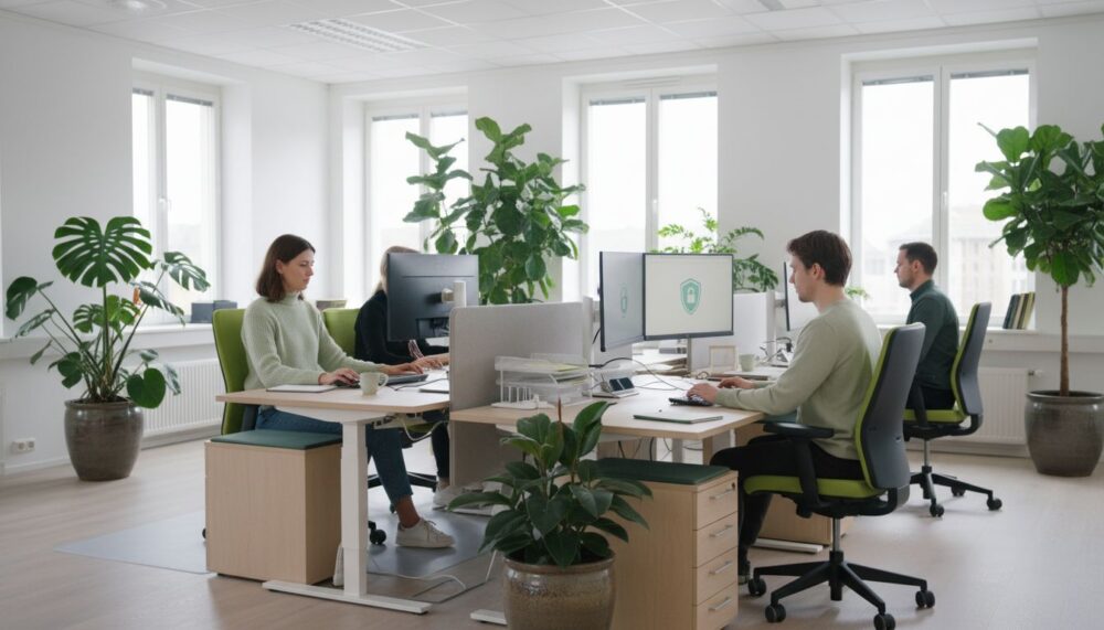 svensk kontorsmiljö IT-säkerhet
