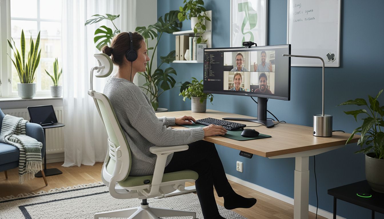 hemkontor distansarbete arbetsmiljö