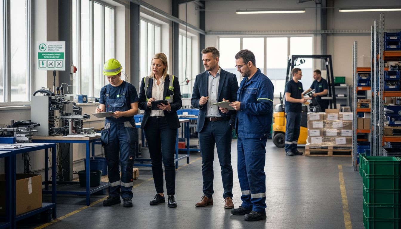 arbetsmiljö riskinventering team