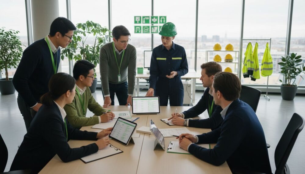 Inspector leads safety review in Swedish office