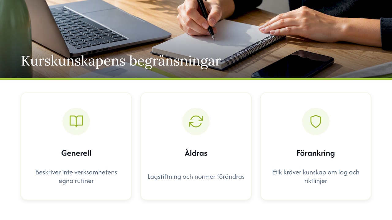 Från klassrum till arbetsplats — overview diagram