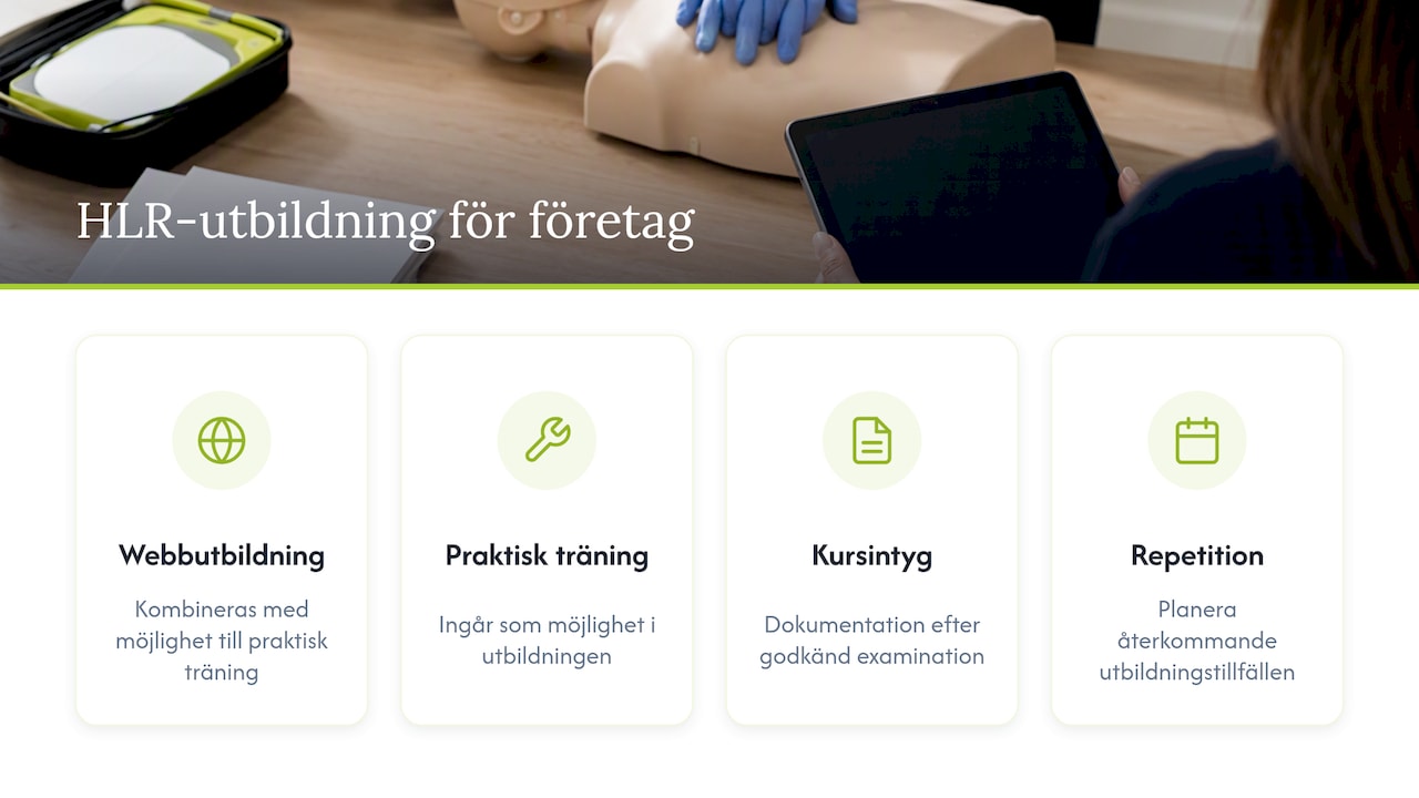 Håll kompetensen aktuell med företagsanpassad utbildning — overview diagram