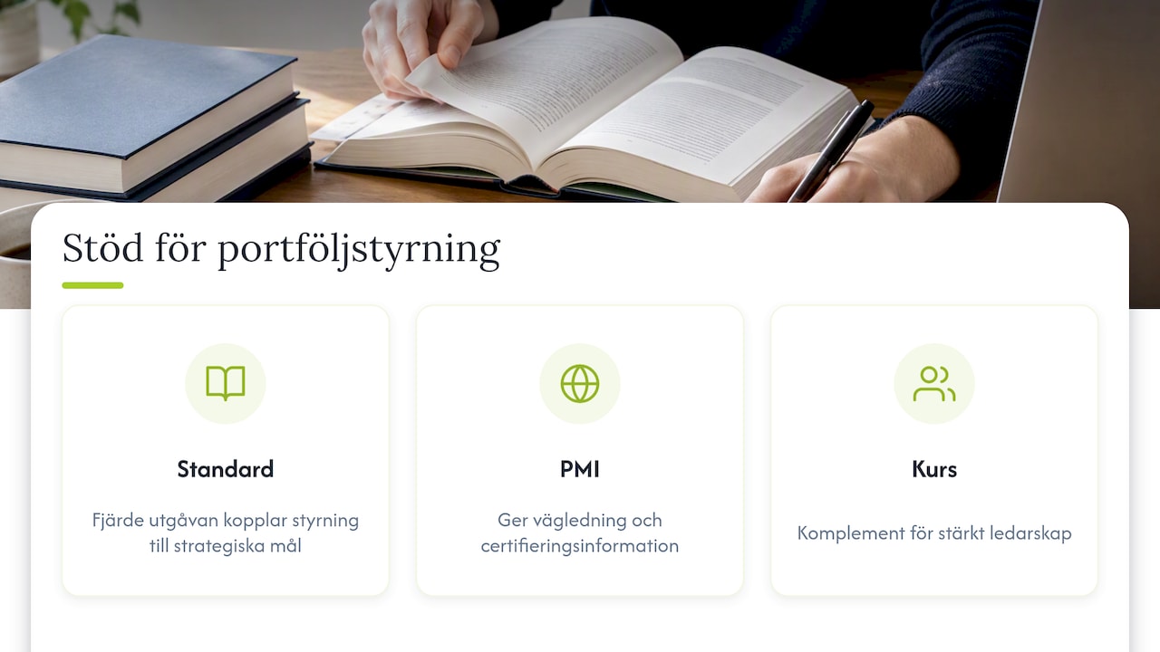 Standarder och läsning för fördjupning — overview diagram