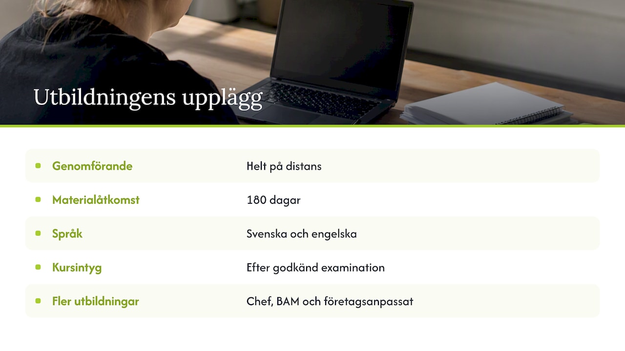 Utbildning för skyddsombud på distans — overview diagram