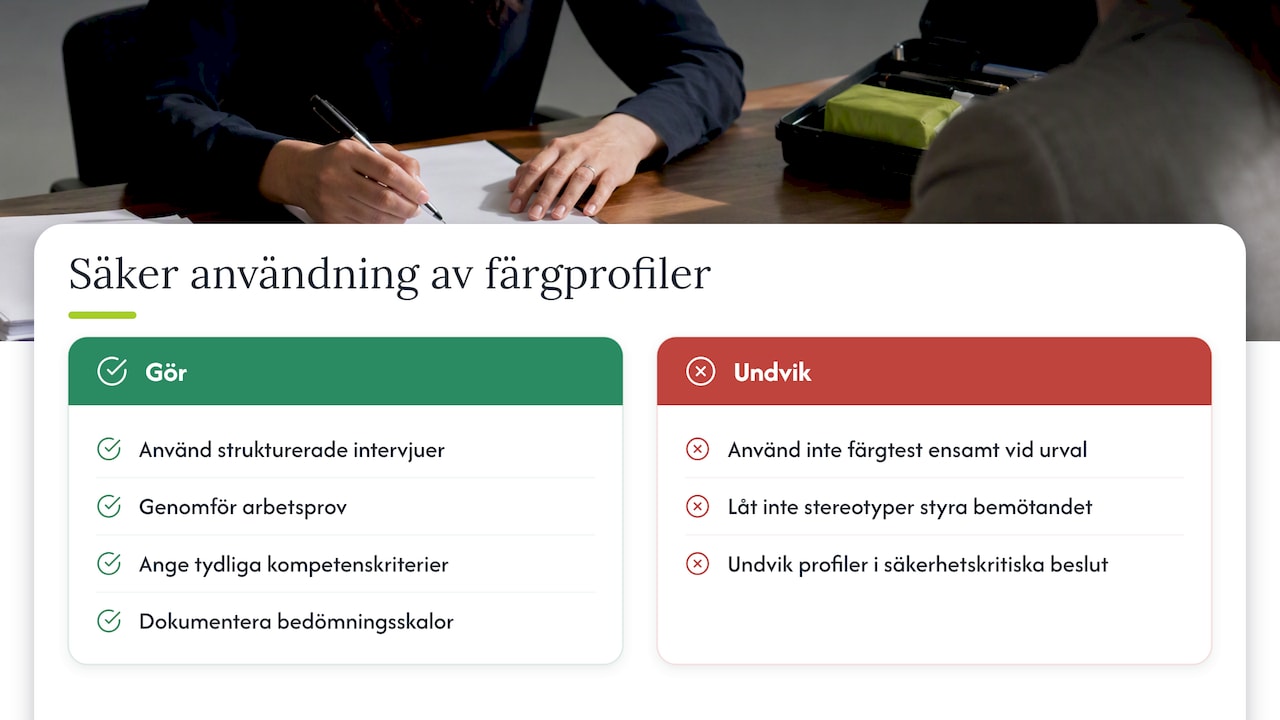 När färgprofiler gör mer skada än nytta — overview diagram